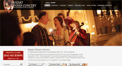 Desktop Screenshot of mozart-dinner-concert-salzburg.com